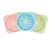MISTER ZOO - Mangiatoia lenta per cani in plastica resistente e con spazio per gomme antiscivolo, ciotola anti-voracità per cani, colore casuale a sorpresa, 1 unità