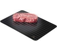 MisterChef® Vassoio di sbrinamento rapido - il modo più sicuro per scongelare carne, pesce o alimenti surgelati rapidamente senza elettricità, microonde, acqua calda o altri strumenti