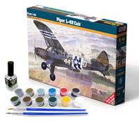 Mistercraft SE-41 - 1:48 Piper L-4H CUB START SET - Nuovo
