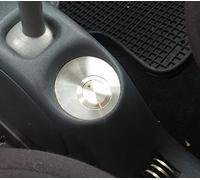 MisterDotCom Pulsante di avvio MCC Smart fortwo 450, 12 Volt, acciaio inossidabile, monofase, accessori auto, pulsante di avviamento, avviatore motore