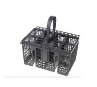 Mistericambio Cestello Portaposate per Lavastoviglie, Grigio, Plastica, Compatibile con Hotpoint Ariston Indesit, C00386607