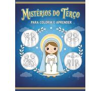 Mistérios do Terço - Para colorir e aprender