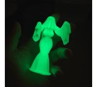 Misteriosa statua gotica-Statua della sposa fantasma di Halloween stampata in 3D, Figura di Robe per decorazioni per casa e giardino, Scaffale, ufficio, piccole eleganti decorazioni gotiche