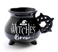 Misteriosa tazza 3D a forma di calderone con il design della "birra delle stregh