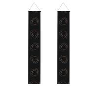 Misteriosi cosmici buchi neri stampati banner portico, striscioni decorativi appendibili, adatti per decorazioni per feste interne ed esterne.