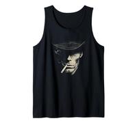 Misterioso Fumo Cowboy Cappello Shadow Face Canotta