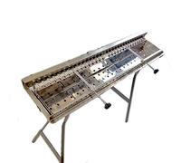 Mistermoby Fornacella Inox Ruota Gira Spiedini Manuale Da 29 Arrosticini Doppia Rotazione Indipendente Prezzo Incredibile!