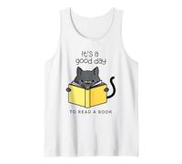 Mistero Accogliente. È Un Buon Giorno per Leggere Un Libro Canotta