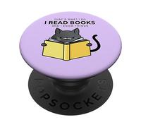 Mistero accogliente Questo è quello che faccio Leggo libri e so cose PopSockets PopGrip Adesivo