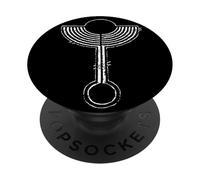 Mistero del cerchio nel raccolto PopSockets PopGrip Adesivo