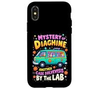 Mistero di Diachine Frase Criptica - Enigmatico Puzzle Enigmatico Custodia per iPhone X/XS