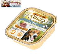 MisterStuzzy 22 vaschette/scatolette da 150g ciascuna cibo umido cane vari gusti