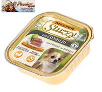 MisterStuzzy 22 vaschette/scatolette da 150g ciascuna cibo umido cane vari gusti
