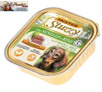 MisterStuzzy 44 vaschette/scatolette da 150g ciascuna cibo umido cane vari gusti