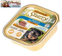 MisterStuzzy 44 vaschette/scatolette da 150g ciascuna cibo umido cane vari gusti