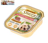 MisterStuzzy 44 vaschette/scatolette da 150g ciascuna cibo umido cane vari gusti
