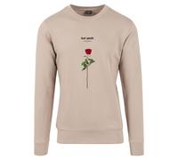 MisterTee Maglione A Maniche Lunghe Lost Youth Rosa Mano Scheletro