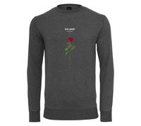 MisterTee Maglione A Maniche Lunghe Lost Youth Rosa Mano Scheletro