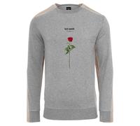 MisterTee Maglione A Maniche Lunghe Lost Youth Rosa Mano Scheletro