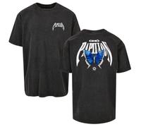 MisterTee T-Shirt Oversize Origami 2.0 Uomo Farfalla Cotone Jersey