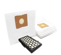 MisterVac | compatibile con sacchetti per aspirapolvere SG sacchetti di ricambio 20 pezzi + filtri filtri di ricambio Severin BC 7047 S´Power