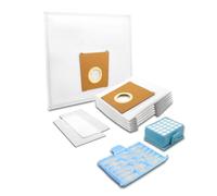 MisterVac | compatibile con sacchetti per aspirapolvere SG sacchetti di ricambio 20 pezzi + filtri filtri di ricambio Bosch BGBS2RD1/01 Serie 2