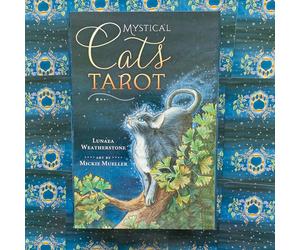 Mistica Gatti Tarot Tavola Lunaea Weatherstone Mickie Mueller LLEWELLYN