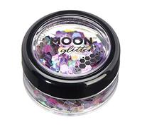 Mistica Glitter a pezzetti della Moon Glitter - 100% Cosmetico per viso, corpo, unghie, capelli e labbra - 3gr - Fiaba