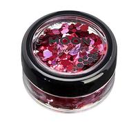 Mistica Glitter a pezzetti della Moon Glitter - 100% Cosmetico per viso, corpo, unghie, capelli e labbra - 3gr - San Valentino