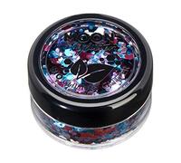 Mistica Glitter biodegradabili ed ecologici a pezzi della Moon Glitter - Glitter cosmetici per il volto, il corpo, le unghie, i capelli e le labbra - 100% Biologici - 3g - Incantata