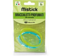 Mistick Braccialetti Profumati Citronella Azzurro/Verde 2 Pezzi