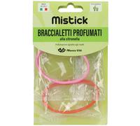 Mistick Braccialetti Profumati Citronella Rosa/Arancione 2 Pezzi