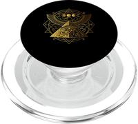 Mistico Egitto Piramide Horus Occhio Geometria Egitto PopSockets PopGrip per MagSafe