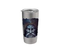 Mistico mago oscuro Bicchiere termico in acciaio inox doppia parete