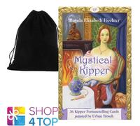 Mistico Ribaltabile Orakeldeck Mappe Regula Elizabeth Fiechter AGM Con Velluto