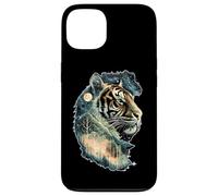 Mistico Tigre Spirito Foresta Celeste Jungle Animal Art Custodia per iPhone 13
