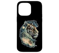 Mistico Tigre Spirito Foresta Celeste Jungle Animal Art Custodia per iPhone 14 Pro Max