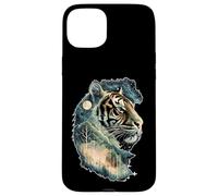 Mistico Tigre Spirito Foresta Celeste Jungle Animal Art Custodia per iPhone 15 Plus