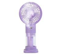 Misting Fan, Foldable Personal Fan with Mist Spray, 6.38x1.73x3.07 inches 3 Speed Air Cooler for Outdoor Travel, Camping, Beach, Gym, Picnic & Home Relaxation,Summer Cooling Solution