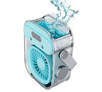 Misting Fan | Indoor Air Blow Device With Water Tank And Light | Indoor