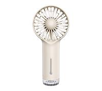 Misting Fan, Portable Personal Cooler, Rechargeable Electric Device, Adjustable 3 Speed Mist Settings, Compact Hydrating Breeze, Ideal for Travel Camping Outdoors Home Use 6.69x3.15x1.97 Inches