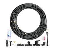Misting System for Plants, Heat Relief, Garden Watering Sprinkler