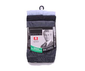 Misto Cotone Bottoni Boxer Tinta Unita Boxer Taglie S-6XL 6 Paia Uomo