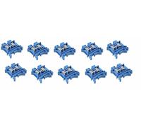 Misto Di (10) Phoenix Contact 3004977 Blocco Terminale No. 92H2130 DIN 6MM