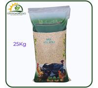MISTO GRANAGLIA NATURALE PER GALLINE OVAIOLE NATURA ITALIA DI 25Kg