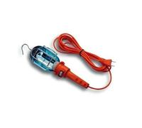 MISTRAL LAMPADA PORTALAMPADA OFFICINA PORTATILE ANTIURTO CON GANCIO CAVO 10 MT.