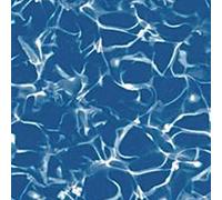 Mistry - Pellicola rotonda per piscina, diametro 4,60 m x 1,20 m, spessore 0,35 mm, con sovrapposizione, rivestimento interno 460 x 120 cm