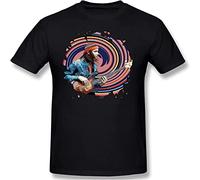 MISTT WOPII Eubcs Men's Cotton Unique Design with Jaco Pastorius Short Shirt Shirts Black 3XL