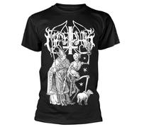 MISTT WOPII Marduk Imago Mortis T Shirt Graphic Top Printed Tee Mens Shirt Black S