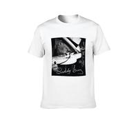MISTT WOPII Men's Born To Play Guitar Buddy Guy Cotton T Shirt White XXL